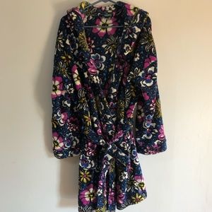 Vera Bradley Robe African Violet Floral Soft L/XL